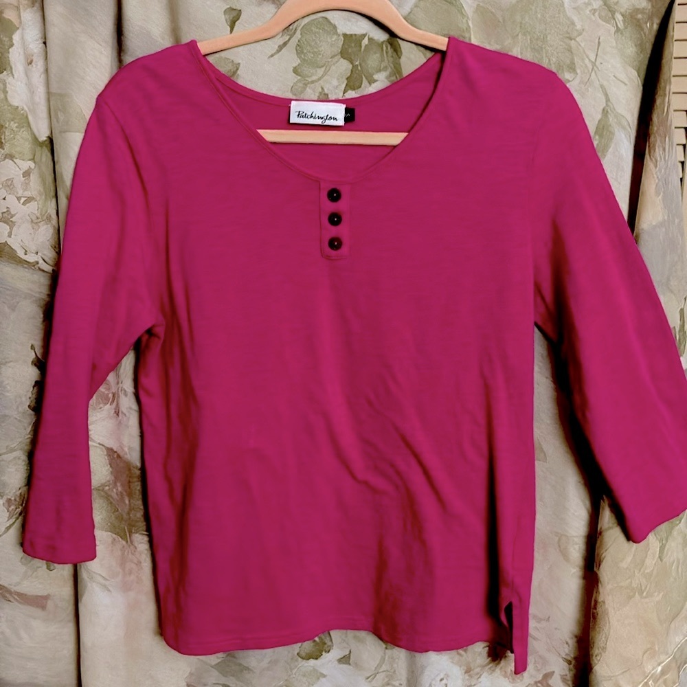 Patchington Hot Pink Top